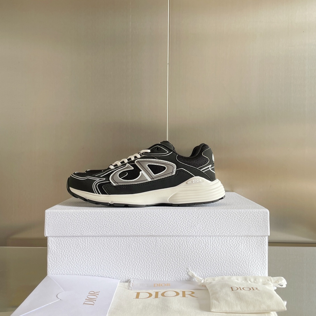 Dior B30 Dad Sneakers Black (AAA High Quality Version) - Image 1