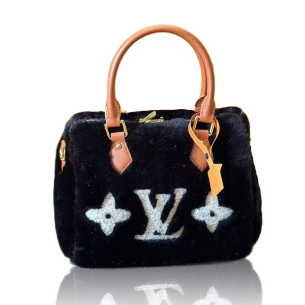 LV wool lamb bag