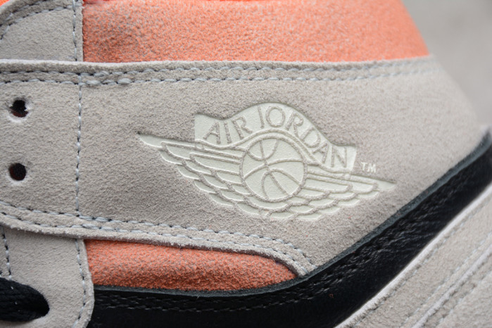 Air Jordan 1 Neutral Grey Hyper Crimson 555088-018 - Image 11