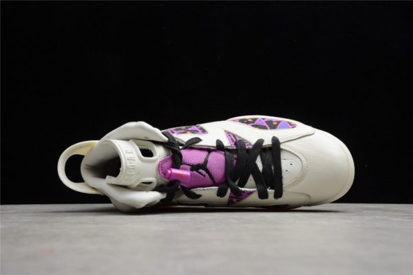 AIR JORDAN 6 RETRO QUAI54 SAIL BLACK CZ4152-101