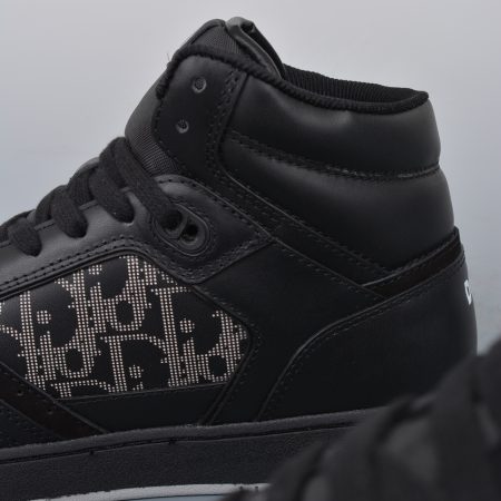 Dior B27 Sneakers High-Top Black (AAA High Quality Version) - Image 9