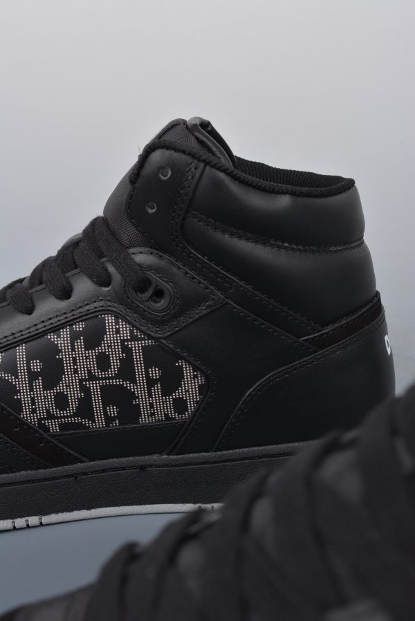 Dior B27 Sneakers High-Top Black (AAA High Quality Version)