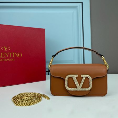 VALENTINO GARAVANI LOCò MICRO BAG WITH CHAIN AND JEWEL LOGO - Image 6