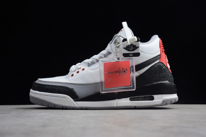 Air Jordan 3 Retro NRG Tinker Fire Red mens AQ3835-160 - Image 2