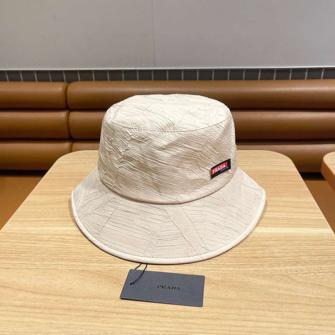 Prada Little Fisherman's Hat With a Face Sunhat - Image 2