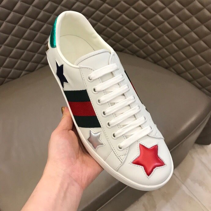 Gucci Ace Home Classic Star Low-Top Casual Shoes - Image 7