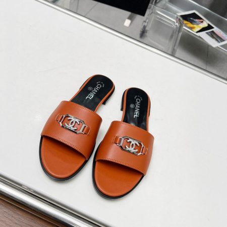 Chanel Flat Opflopsen-toed Flip-flops Slide Sandal - Image 3