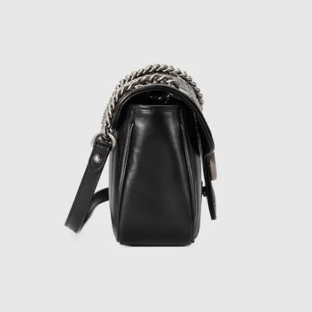 Gucci GG Marmont Small Shoulder Bag Black - Image 2