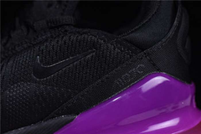 Nike womens Air Max 270 black purple AH6789 016 - Image 10