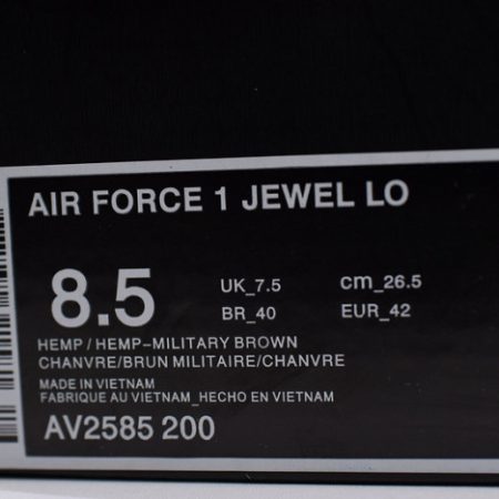 Nike Air Force 1 Low UK AV2585-200 - Image 8