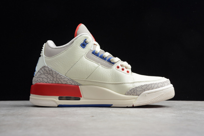 AIR JORDAN 3 RETRO "CHARITY GAME" sail red mens 136064-140 - Image 16