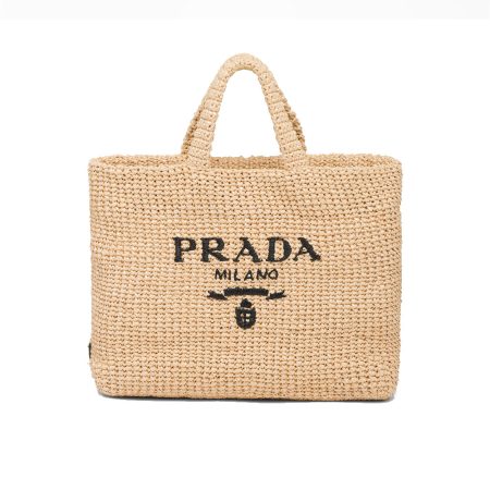 PRADA Crochet Tote Bag