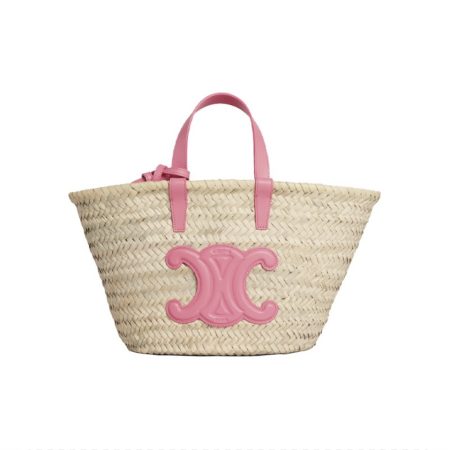 Celine Woven Basket Bag - Image 4