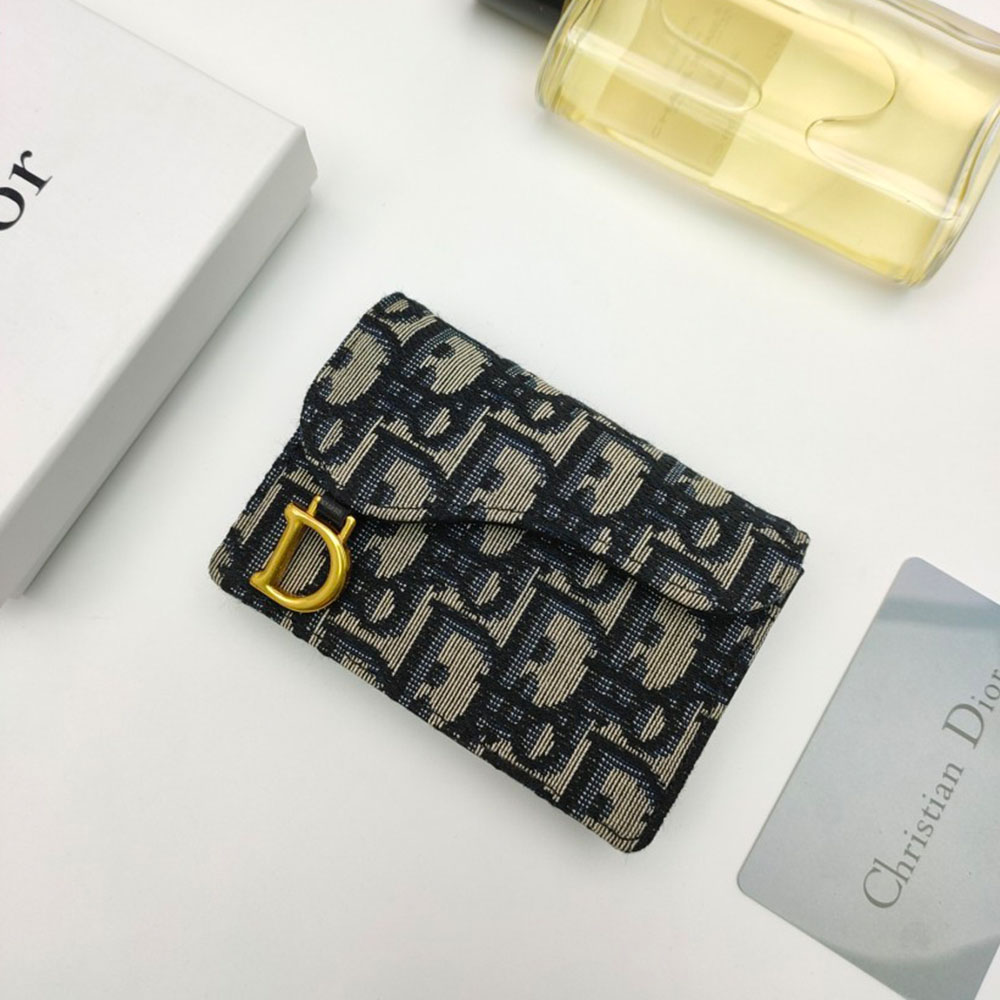 Dior Saddle Card Holder Wallet - Image 3