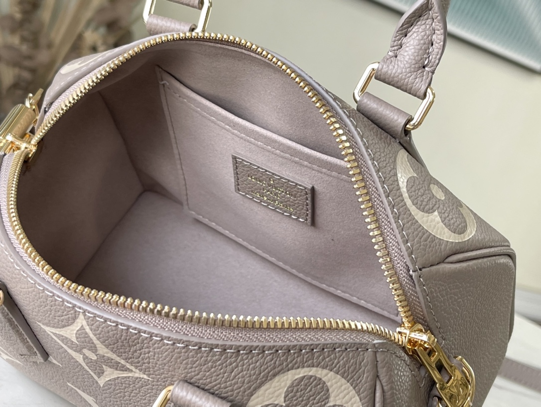 LV Speedy Bandouliere Grey Bag - Image 2