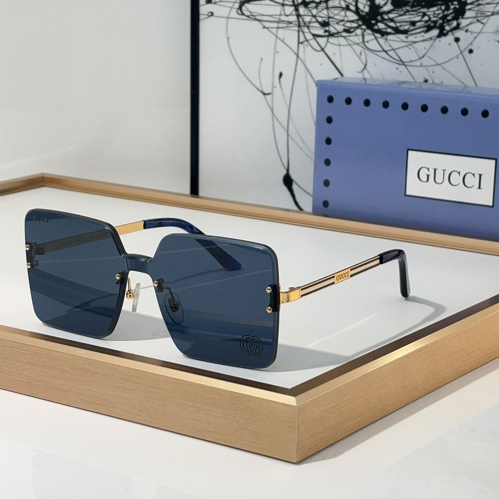 Gucci Stylish Frameless Design  sunglasses Top quality - Image 4