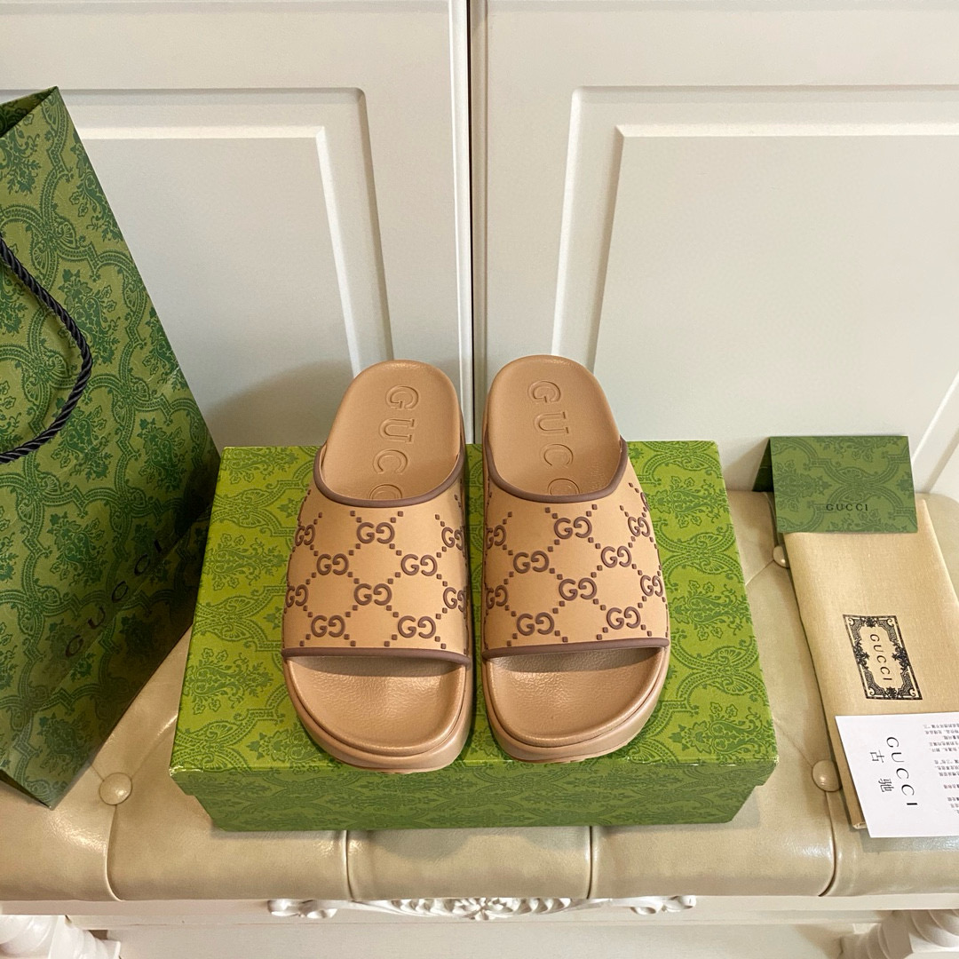 Gucci Platform Sandals Slide Sandal - Image 5