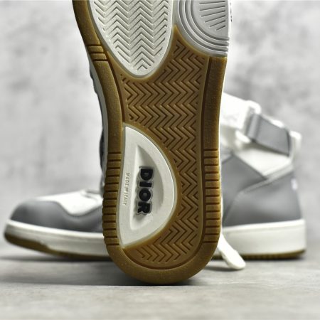 Dior B27 Sneakers High-Top Gray (AA Version) - Image 8
