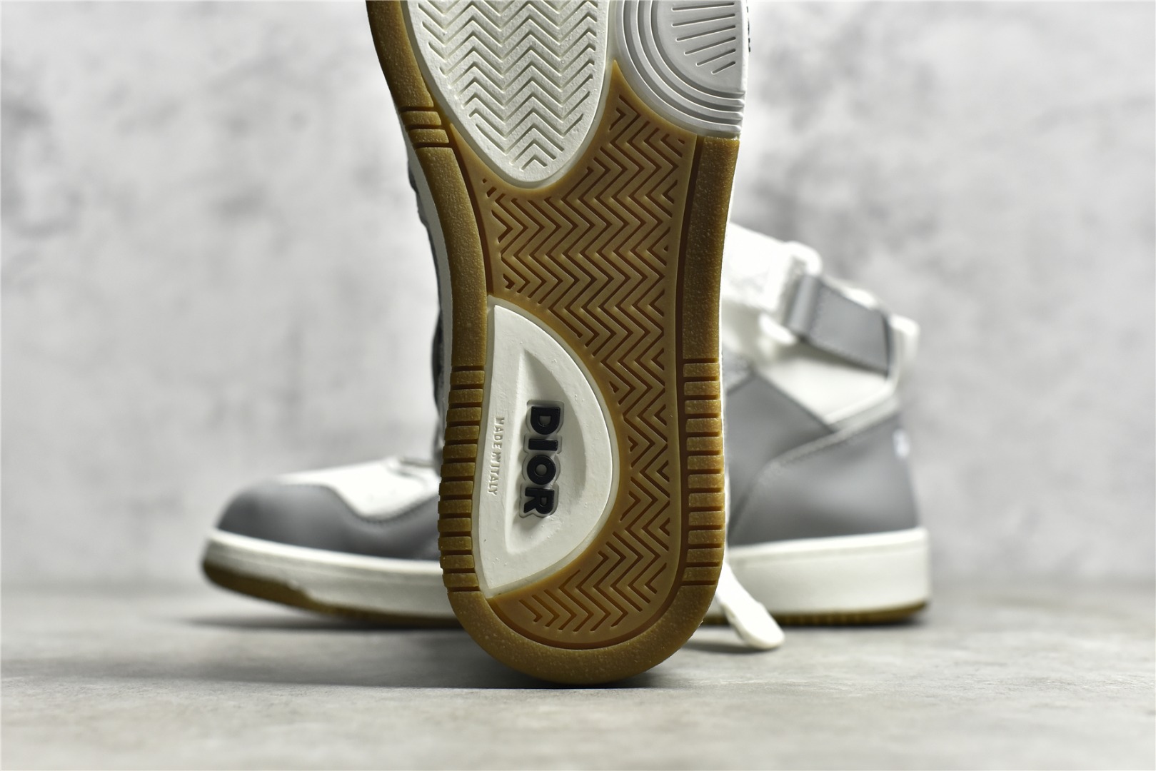 Dior B27 Sneakers High-Top Gray (AA Version) - Image 8