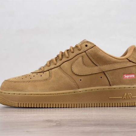 SUPREME X AIR FORCE 1 LOW SP WHEAT DN1555-200 - Image 1