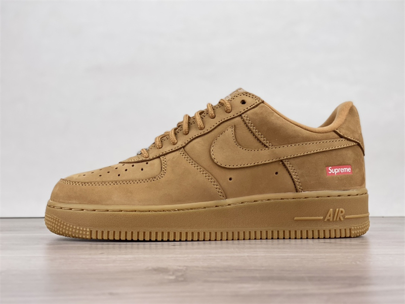 SUPREME X AIR FORCE 1 LOW SP WHEAT DN1555-200 - Image 1