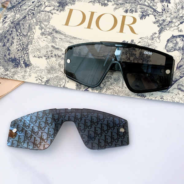 Dior XTREM MU  One-piece Box Sunglasses Top quality