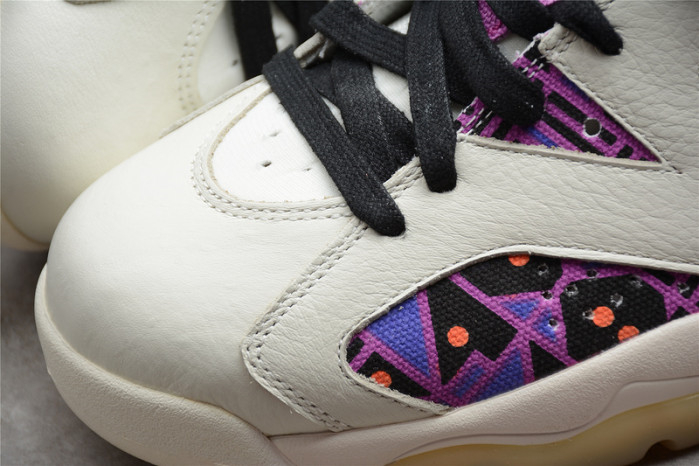 AIR JORDAN 6 RETRO QUAI54 SAIL BLACK CZ4152-101 - Image 8
