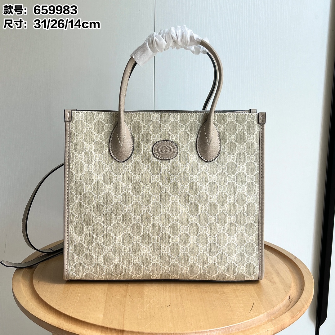 Gucci Retro Tote Bag - Image 1