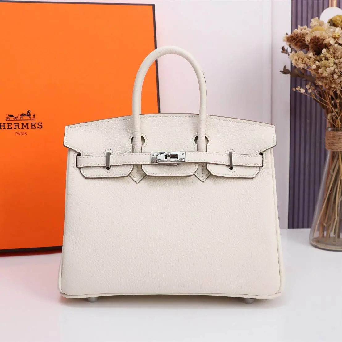 Hermes Birkin Tote Bag Handbag Shoulder Bag - Image 1