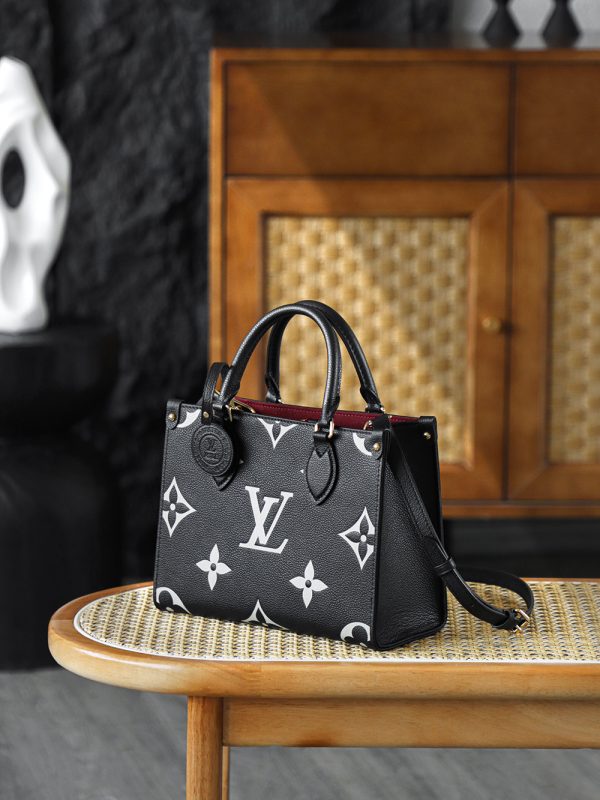 LV OnTheGo PM Bicolor Monogram Empreinte Bag - Top Quality