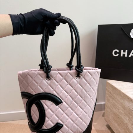 Chanel Cambon Line Matelassé Tote Hand Bag - Image 3