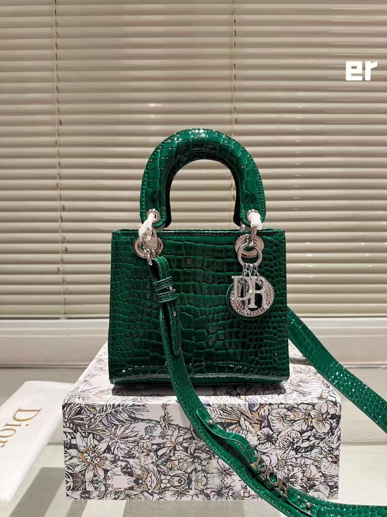 DIOR Lady Dior Diamond Buckle Bag - Image 2