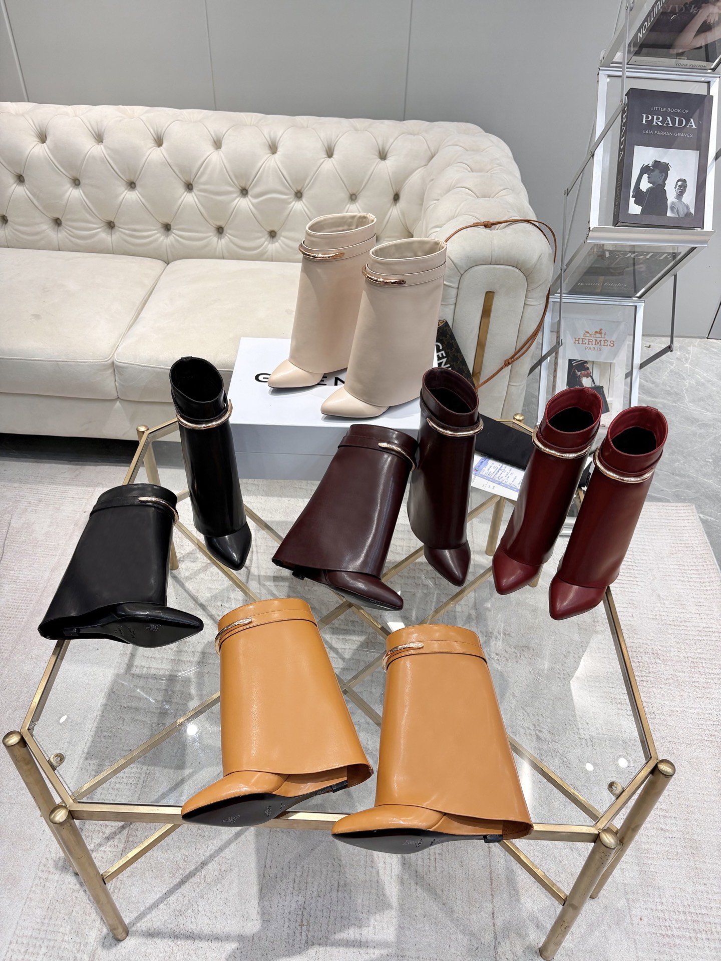 Givenchy Shark Ankle Boots - Image 1