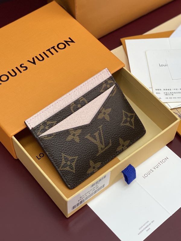 LV Triple Card Holder Monogram