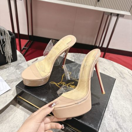Christian Louboutin Just Nothing Alta Heels - Image 2