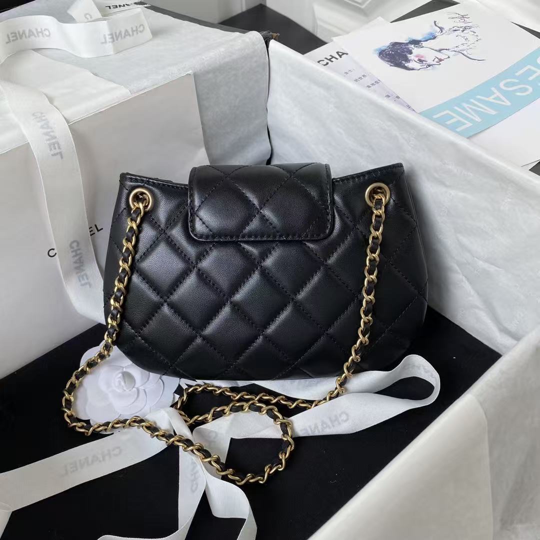 Chanel 24C Big Logo Hobo Bag - Image 4