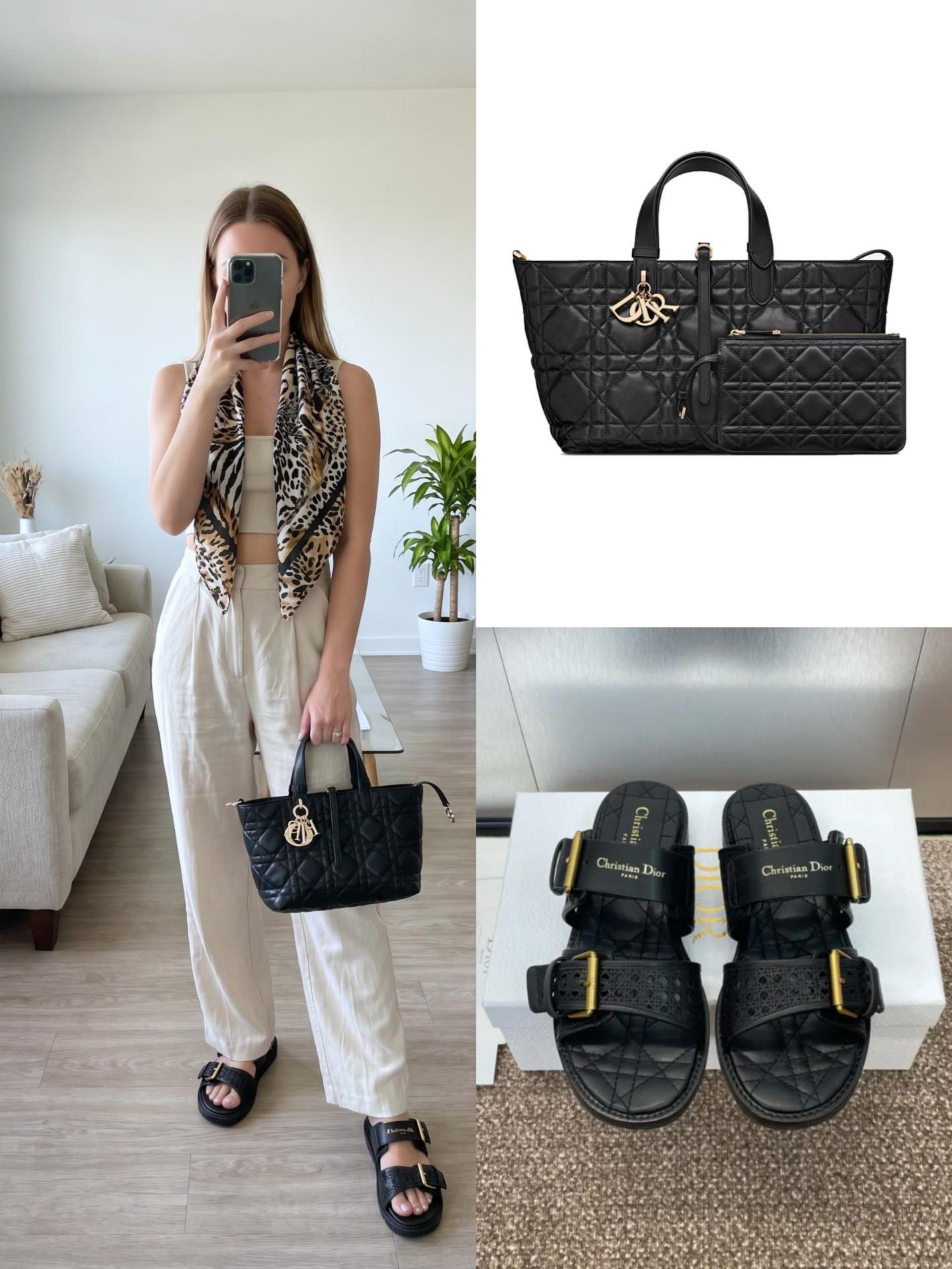 Dior Shoes & Bag Set - Image 1