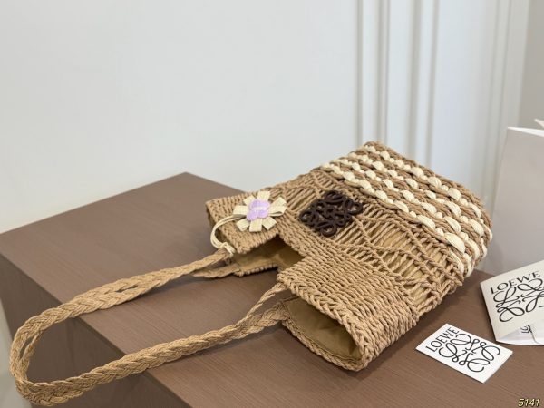 Loewe New Straw Tote Bag