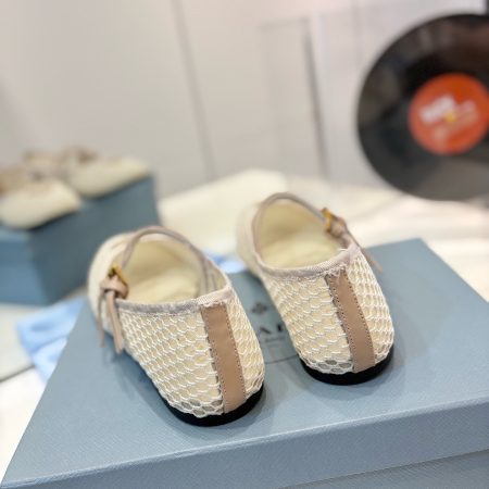 Prada Macramé mesh Mary Jane flats - Image 7