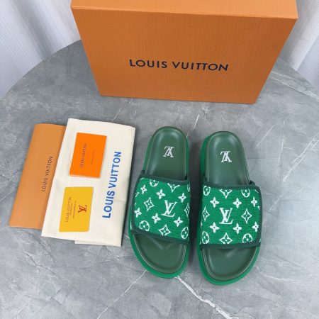 LV Cloth sandals - Image 4