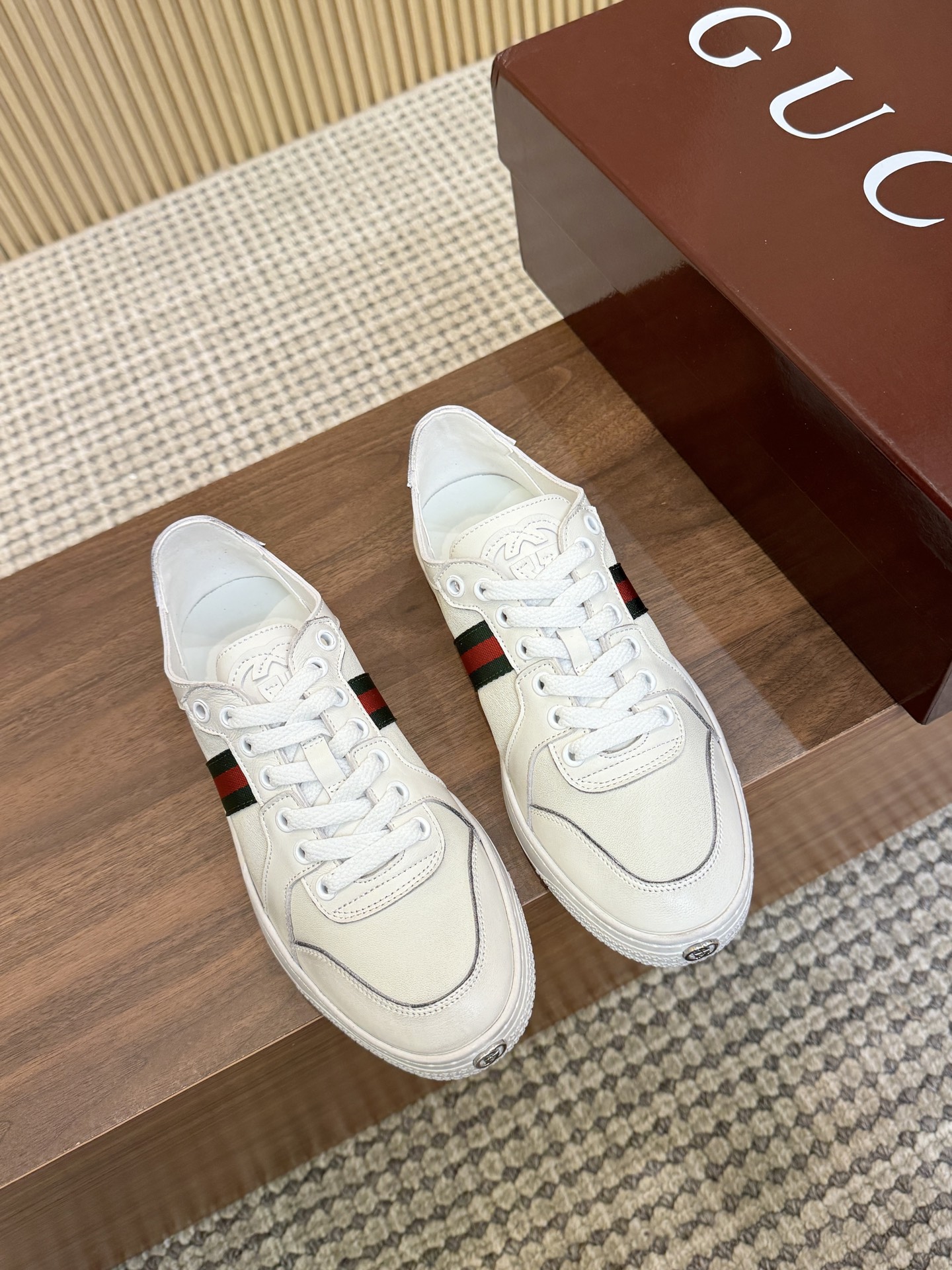 Gucci's New Flat Sneakers - Image 1