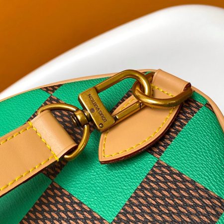 LV Damier Pop Speedy Bandoulière 40 Bag Jaune Mat - Image 8