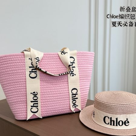 Chloe Knit Bag & Hat Set - Image 3