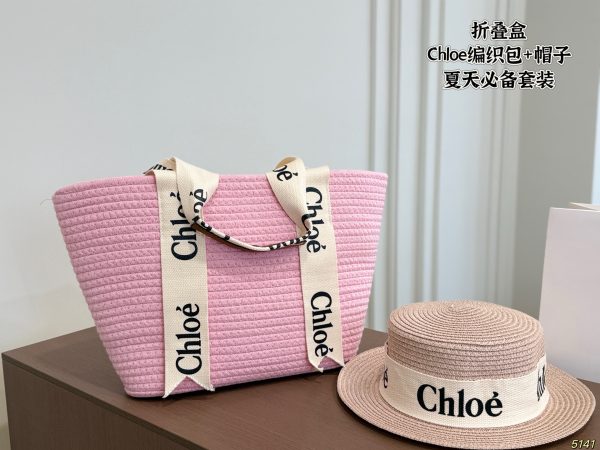 Chloe Knit Bag & Hat Set