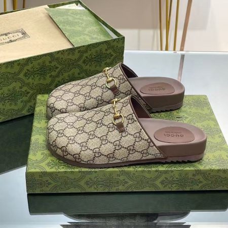 Gucci Horsebit mule in GG Supreme - Image 5