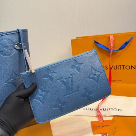 LV Neverfull MM Monogram Empreinte Bag - Image 3