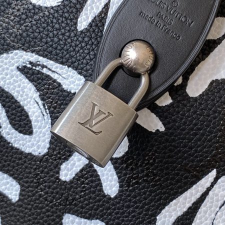LV Speedy P9 Bandoulière 30 Scribble Autres Cuirs Monogram - Image 7