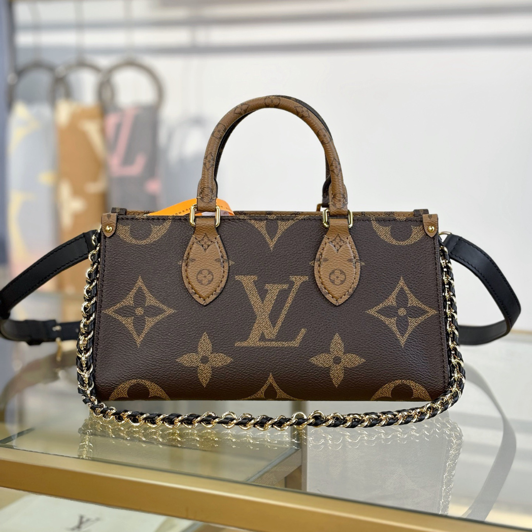 LV On the Go East West Chain Handbag - Image 1