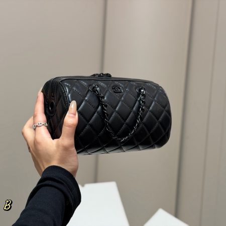 Chanel 25P Bowling Bag - Image 9