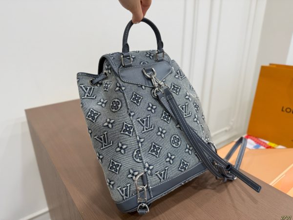 LV Denim Backpack